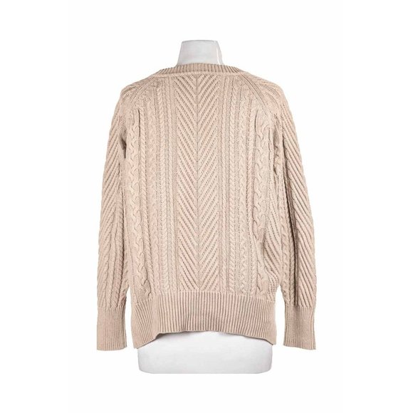 Vertical Design Pullovers LG Beige - Picture 2 of 2